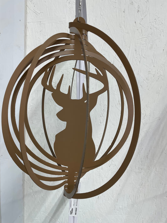 Metal Deer Wind Spinner V1